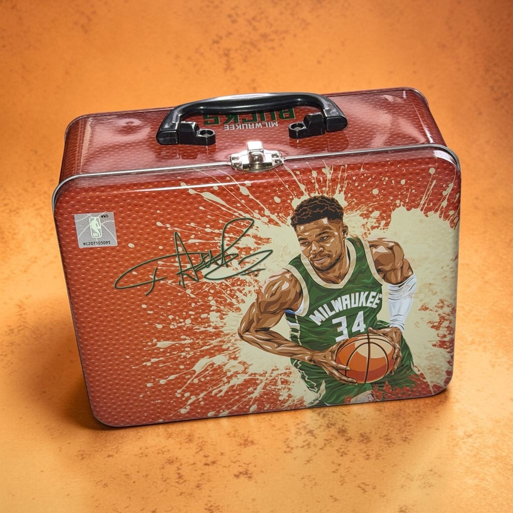2024 Panini NBA Giannis Antetokounmpo Collectors Lunch Box/Tin Milwaukee Bucks